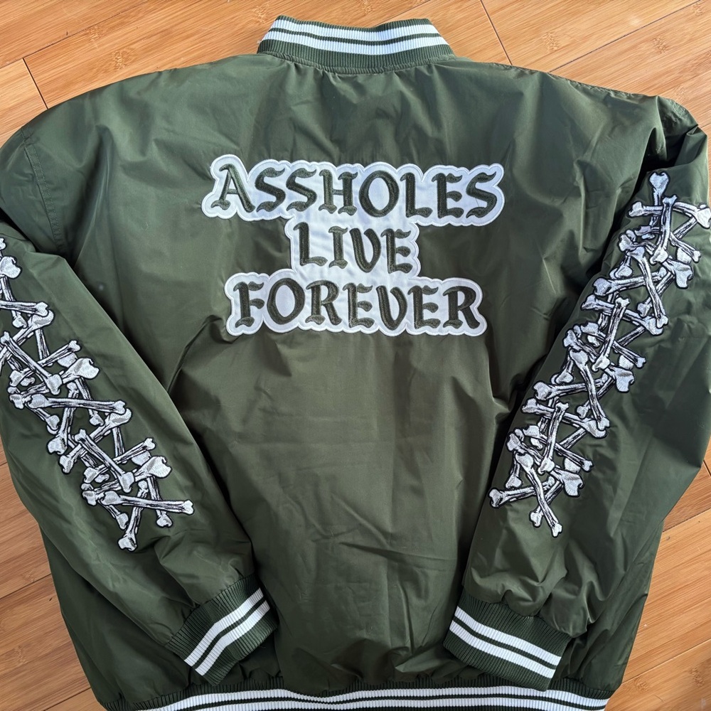 ALF skulls bomber jacket